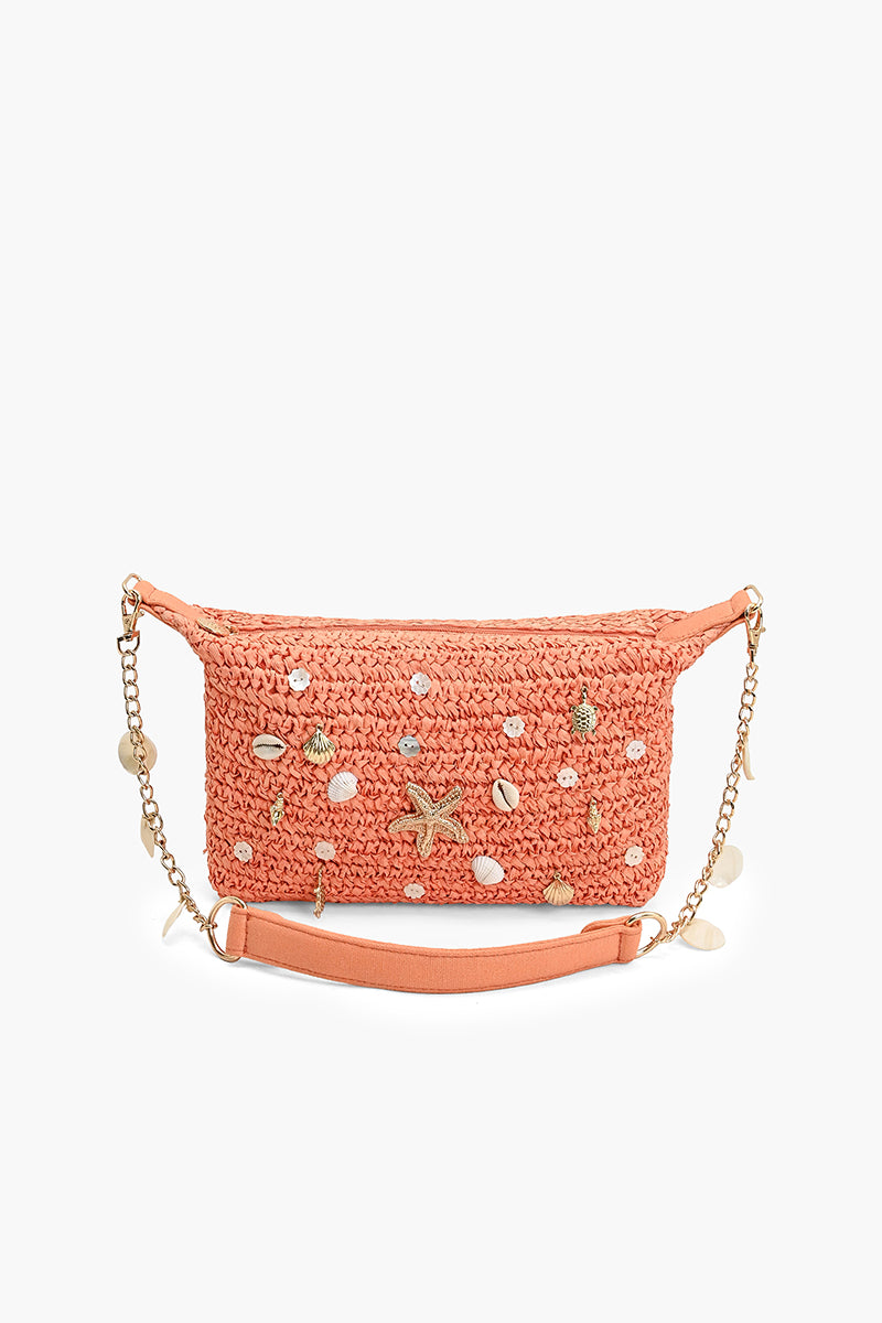 Gilded Nautical Shoulder Bag