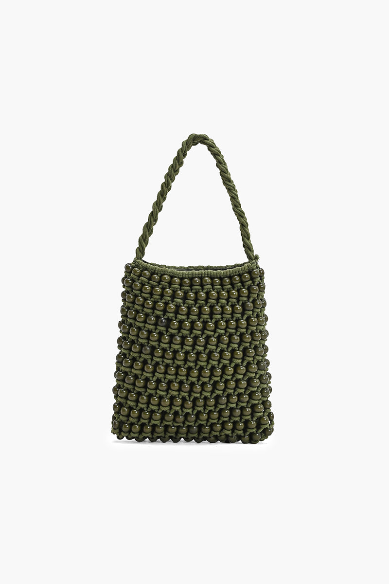 Tropical Noir Knotted Mini Bag | View 5