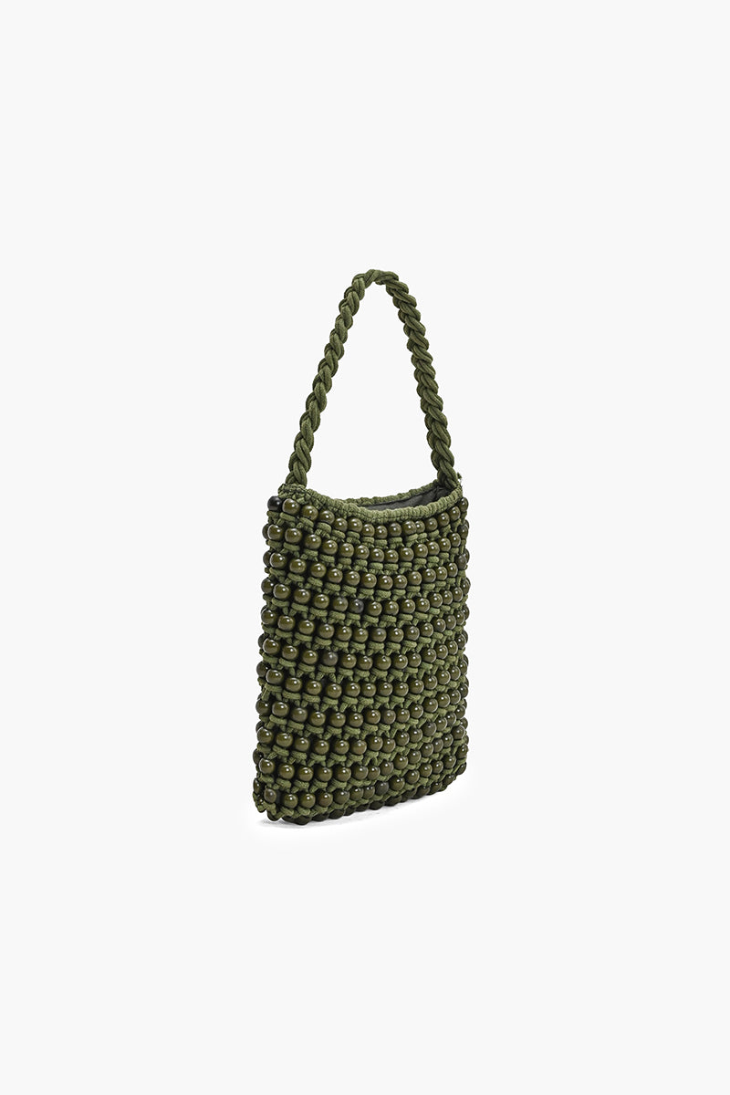 Tropical Noir Knotted Mini Bag | View 4