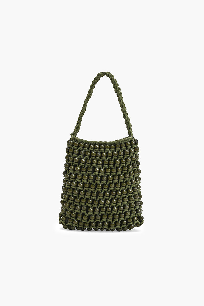 Tropical Noir Knotted Mini Bag | View 2