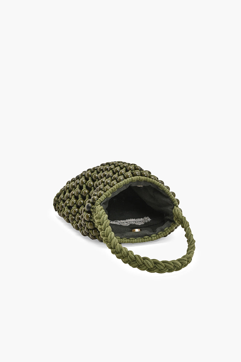 Tropical Noir Knotted Mini Bag | View 6