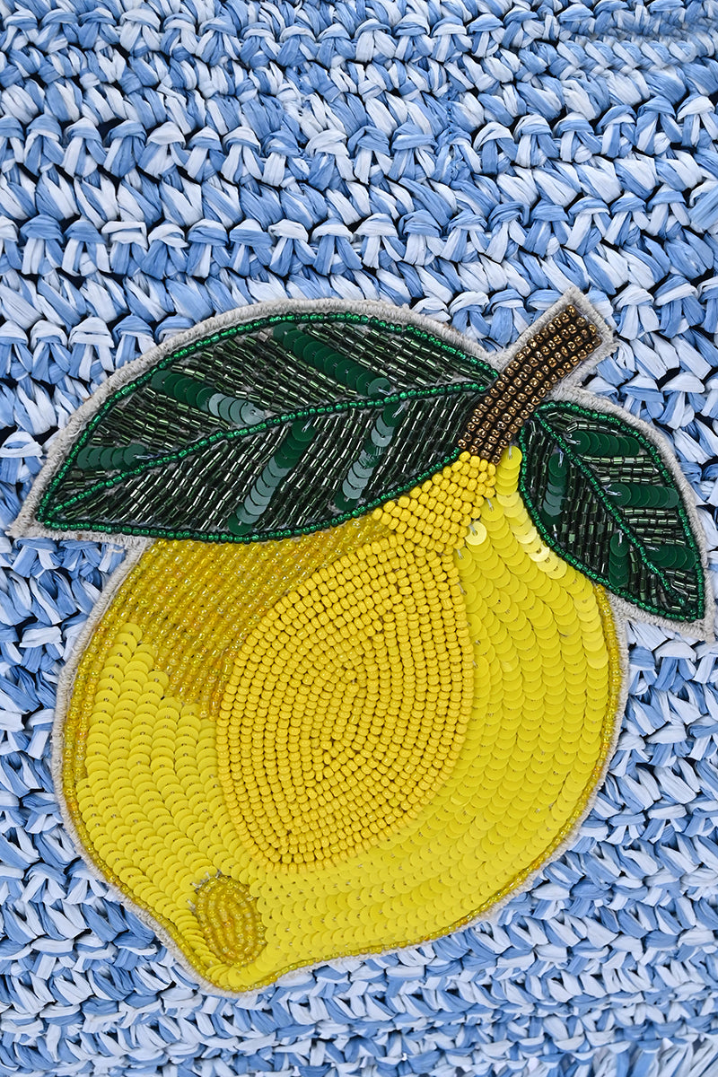 Amalfi Citrus Fringe Bag | View 3