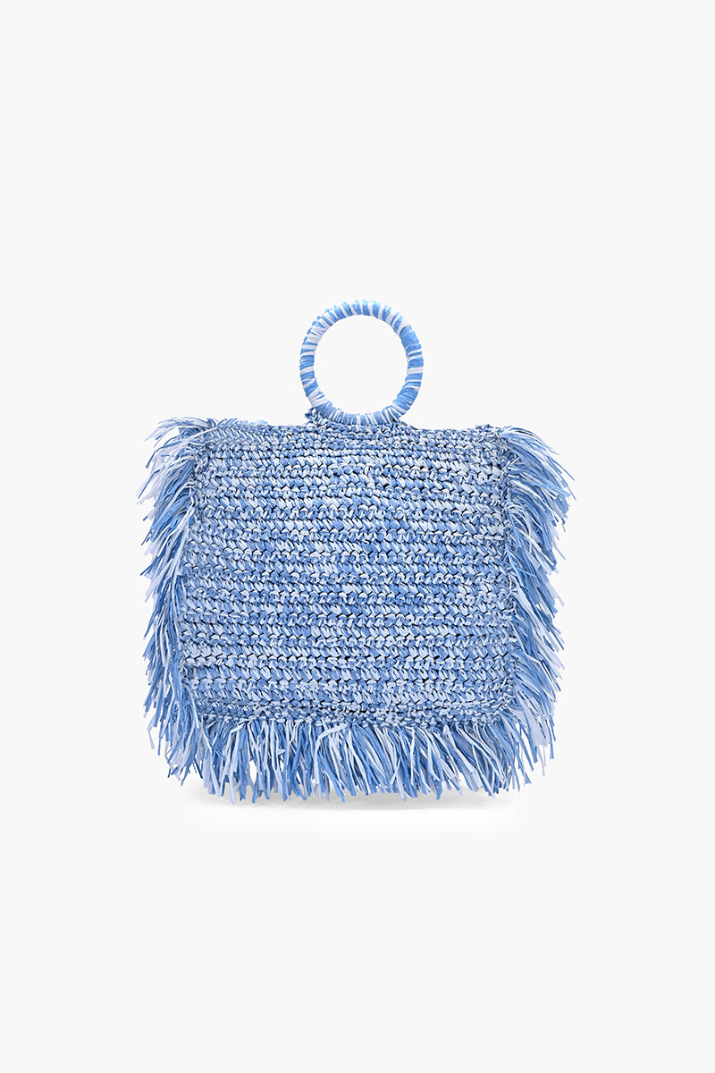 Amalfi Citrus Fringe Bag | View 5