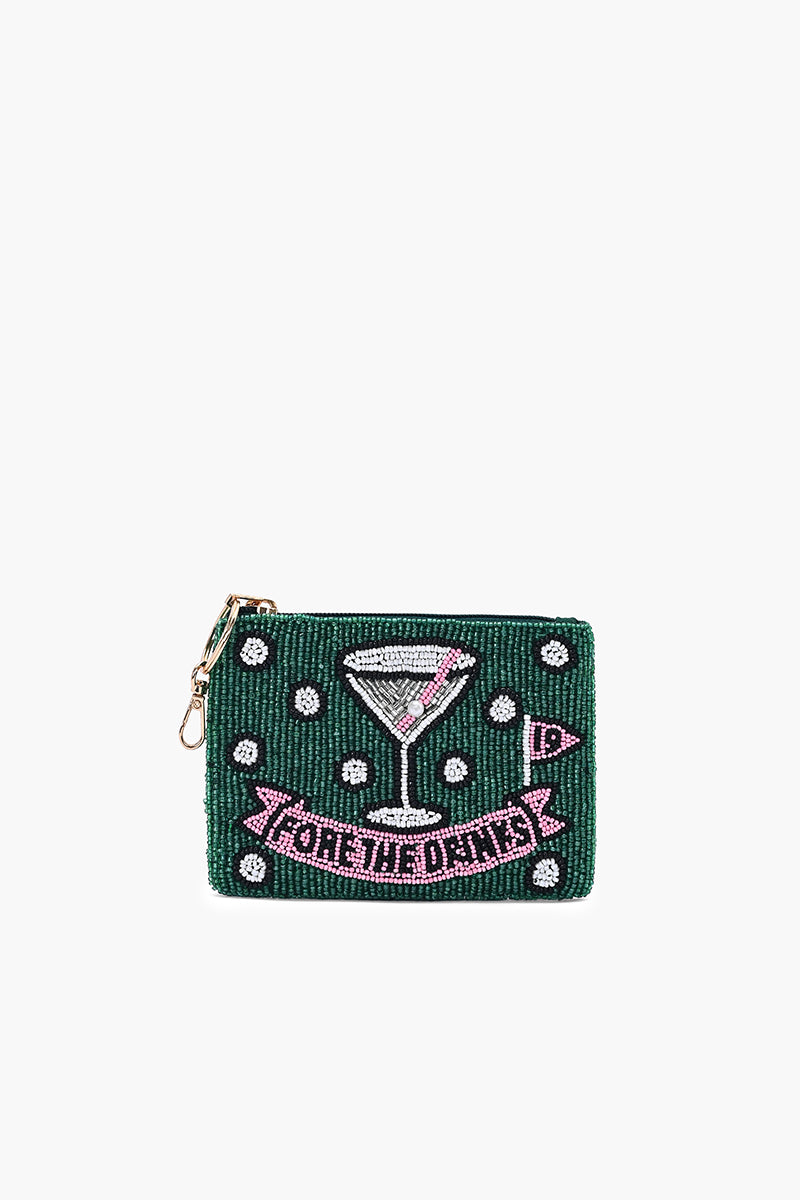 Fore The Drinks Coin Pouch | View 1