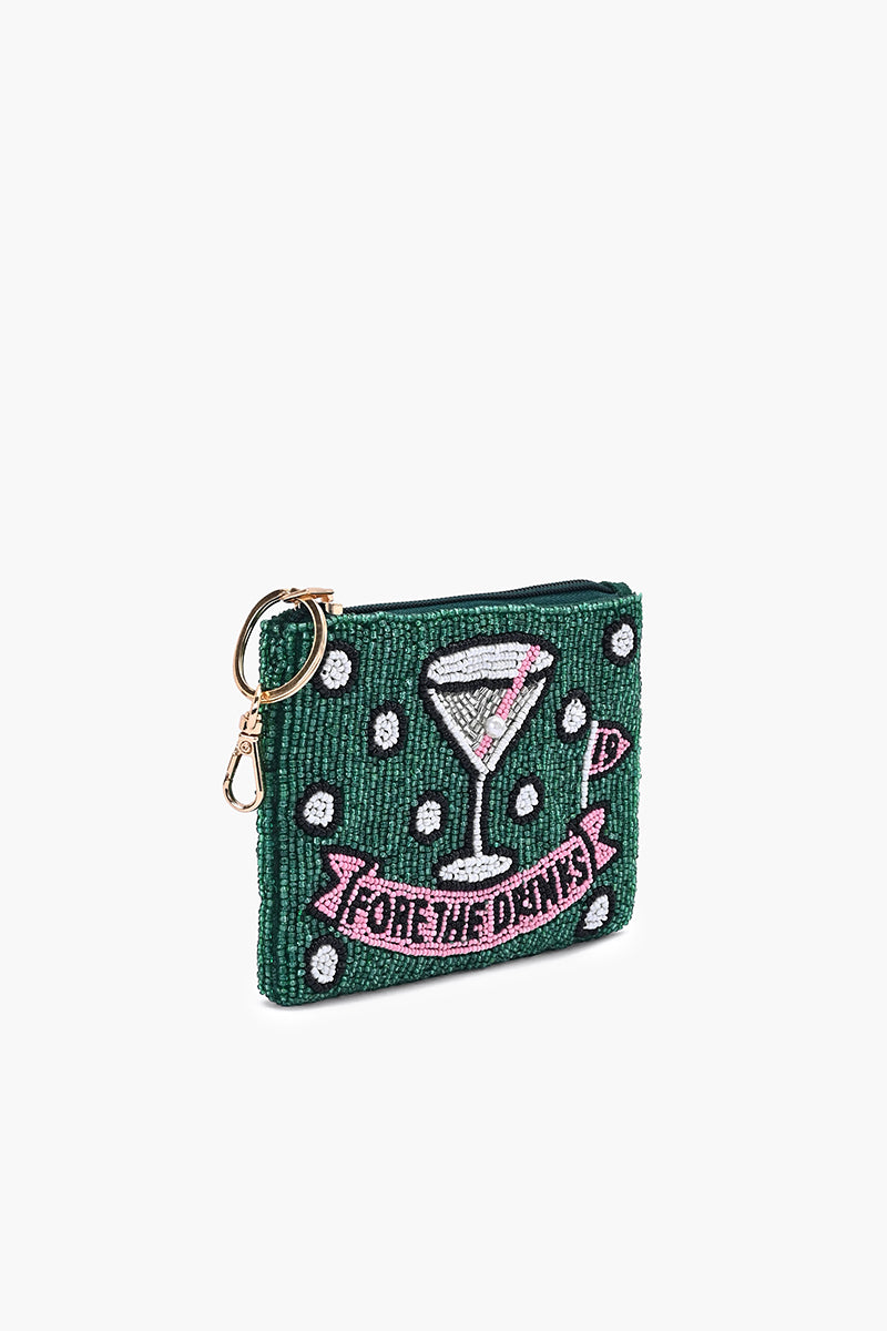 Fore The Drinks Coin Pouch | View 3