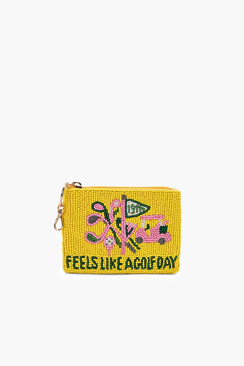 Feels Like A Golf Day Coin Pouch | View 1