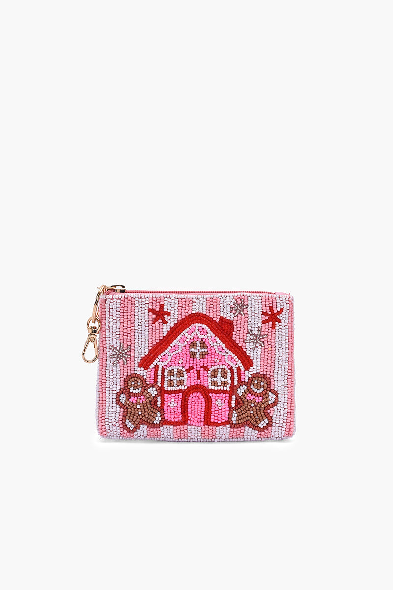 Gingerbread Village Coin Pouch | View 1