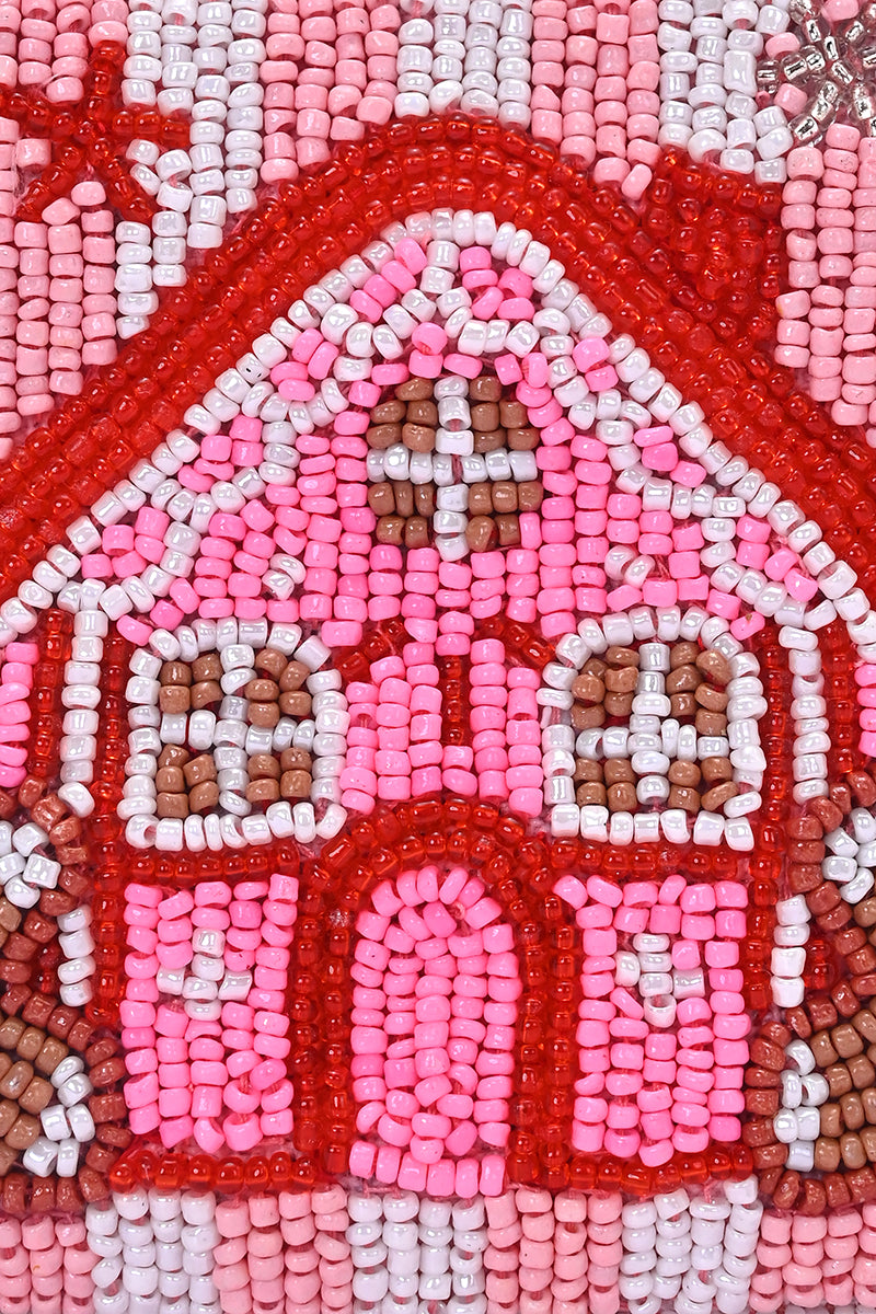 Gingerbread Village Coin Pouch | View 2