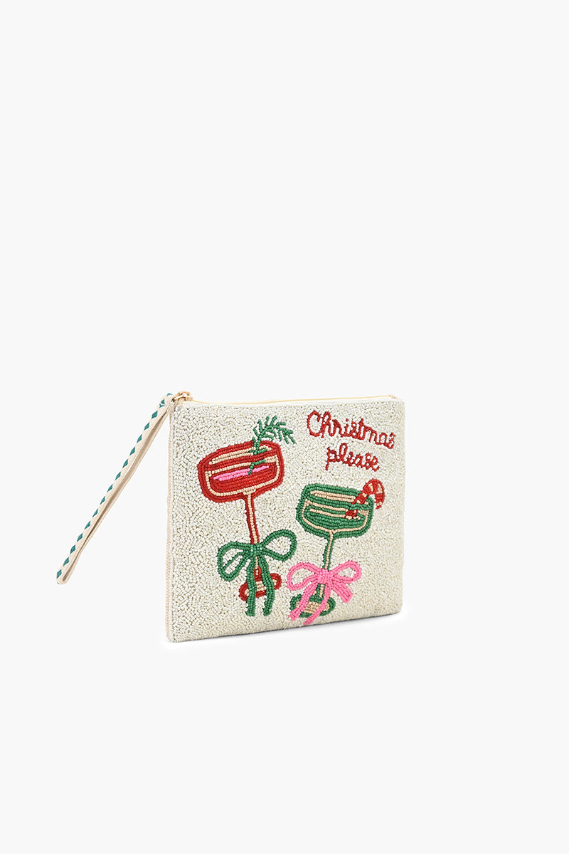 Christmas Please Wristlet | View 3