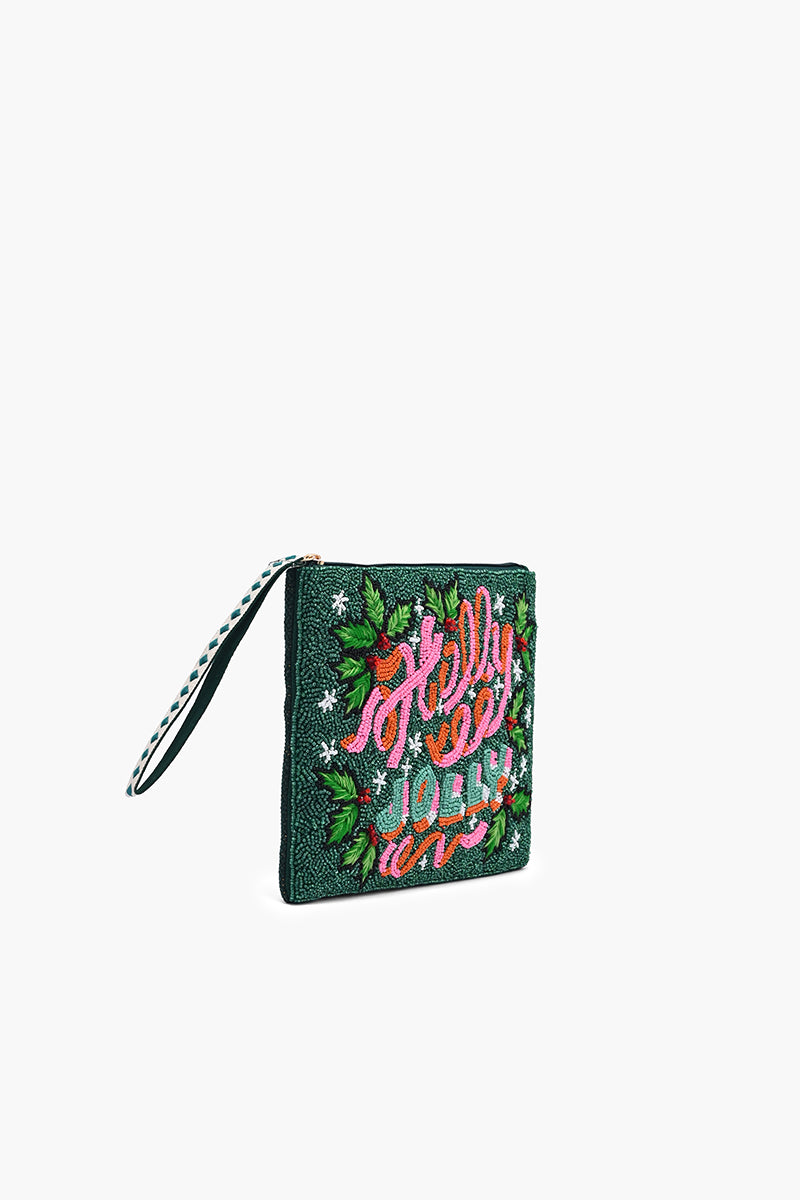 The Holly Jolly Beaded Wristlet | View 3