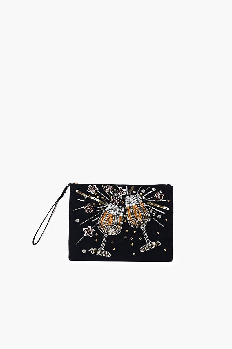 Champagne Clink Wristlet | view 1