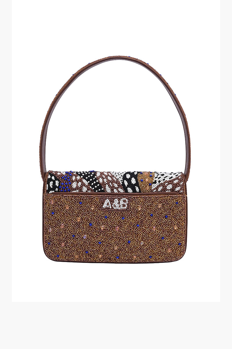 Untamed Elegance Beaded Shoulder Bag | View 5
