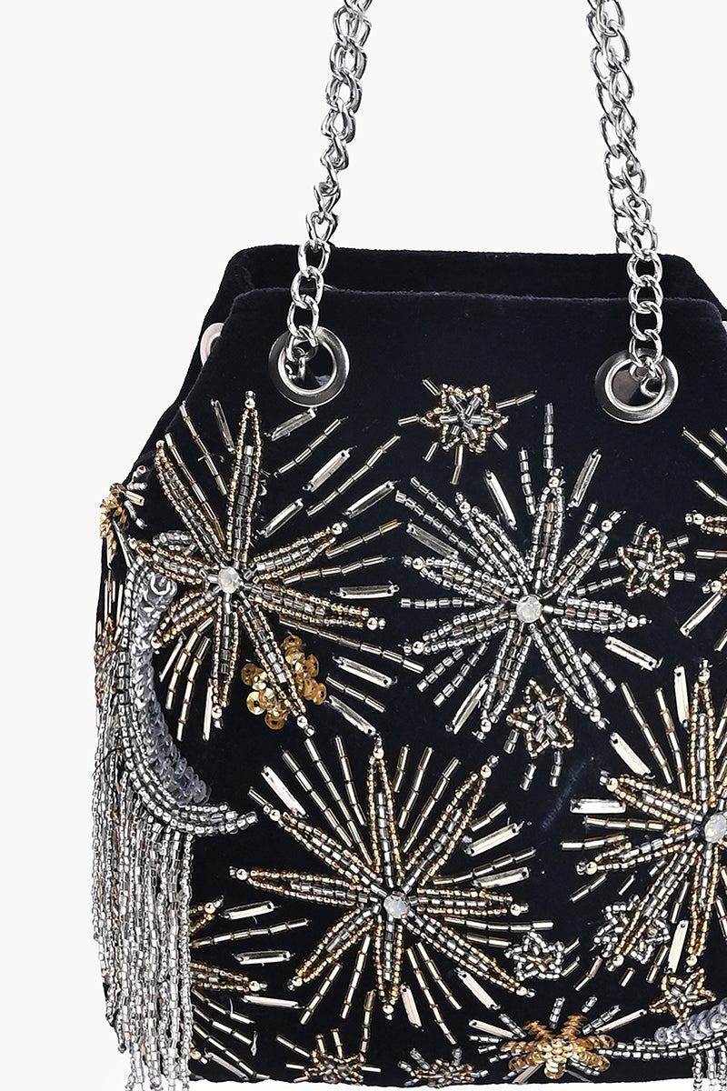 Twilight Radiance Beaded Bag | View 3