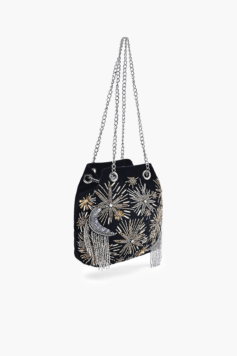 Twilight Radiance Beaded Bag | View 4