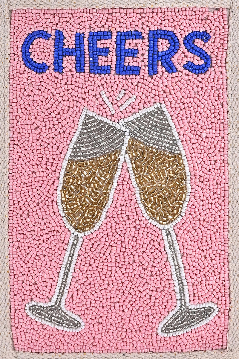 Cocktail Cheers Beaded Bottle Tote | View 3