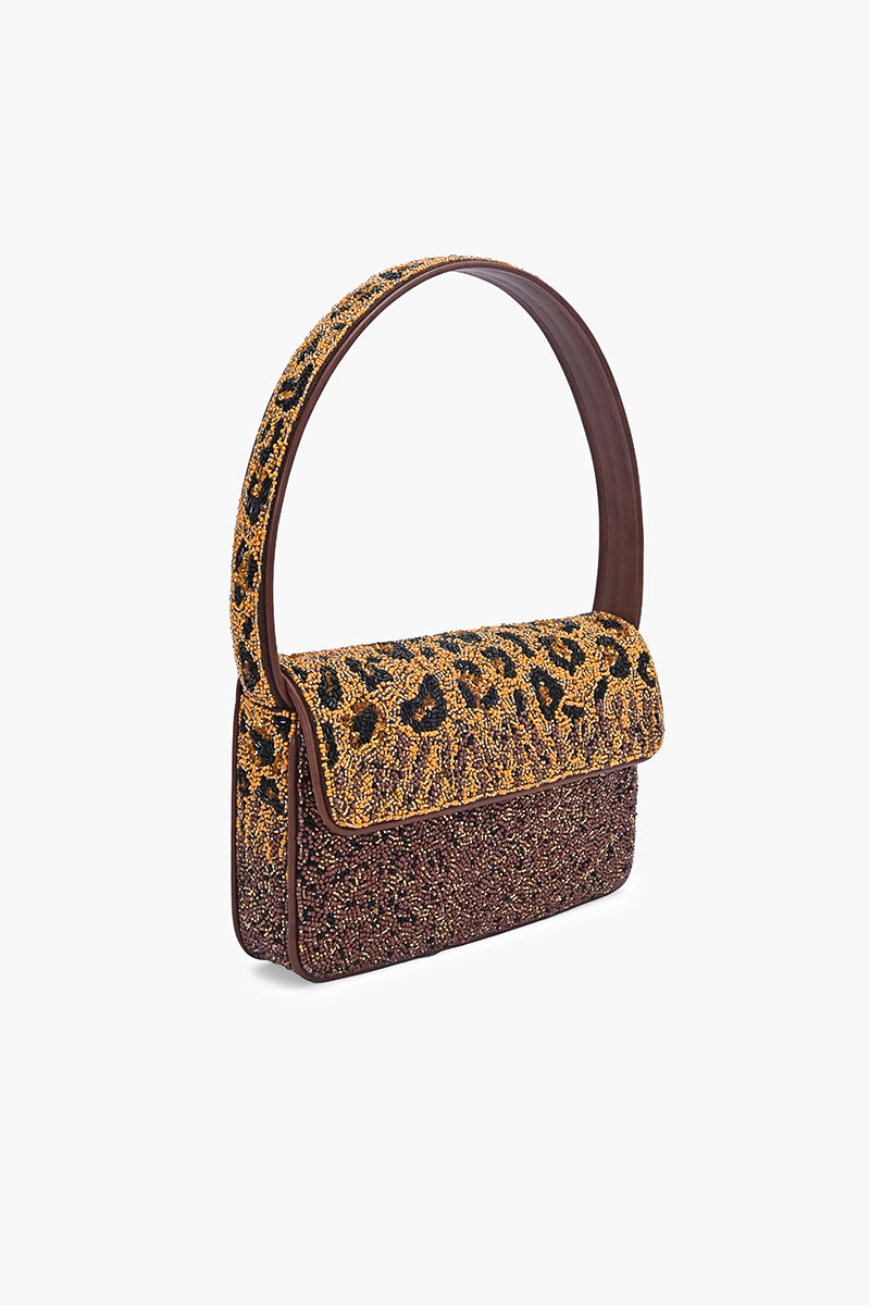 Wild Leo Chic Beaded Shoulder Bag | View 4