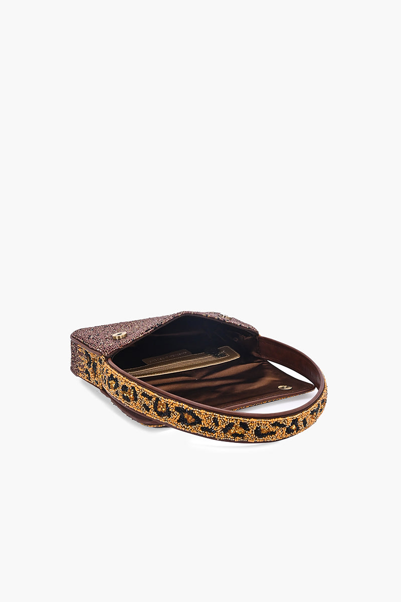 Wild Leo Chic Beaded Shoulder Bag | View 6