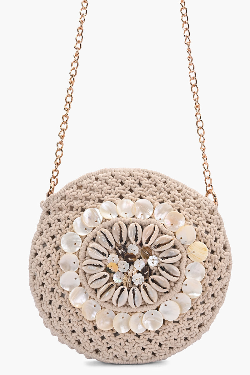 Boho Shell Mandala Crossbody | View 3