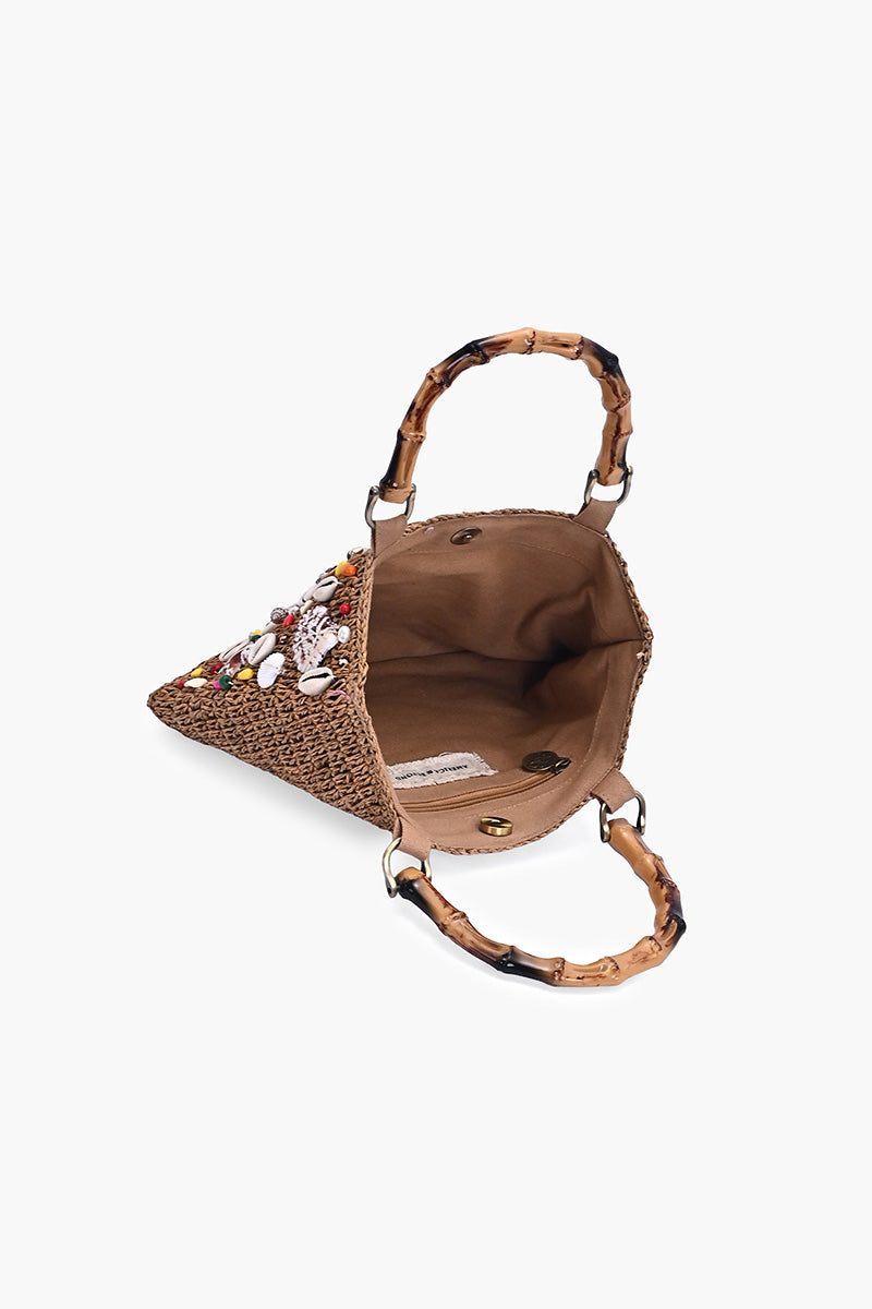 Beach Treasure Shell Tote