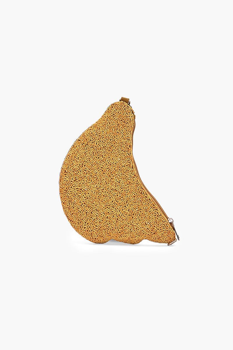 Golden Peel Beaded Crossbody