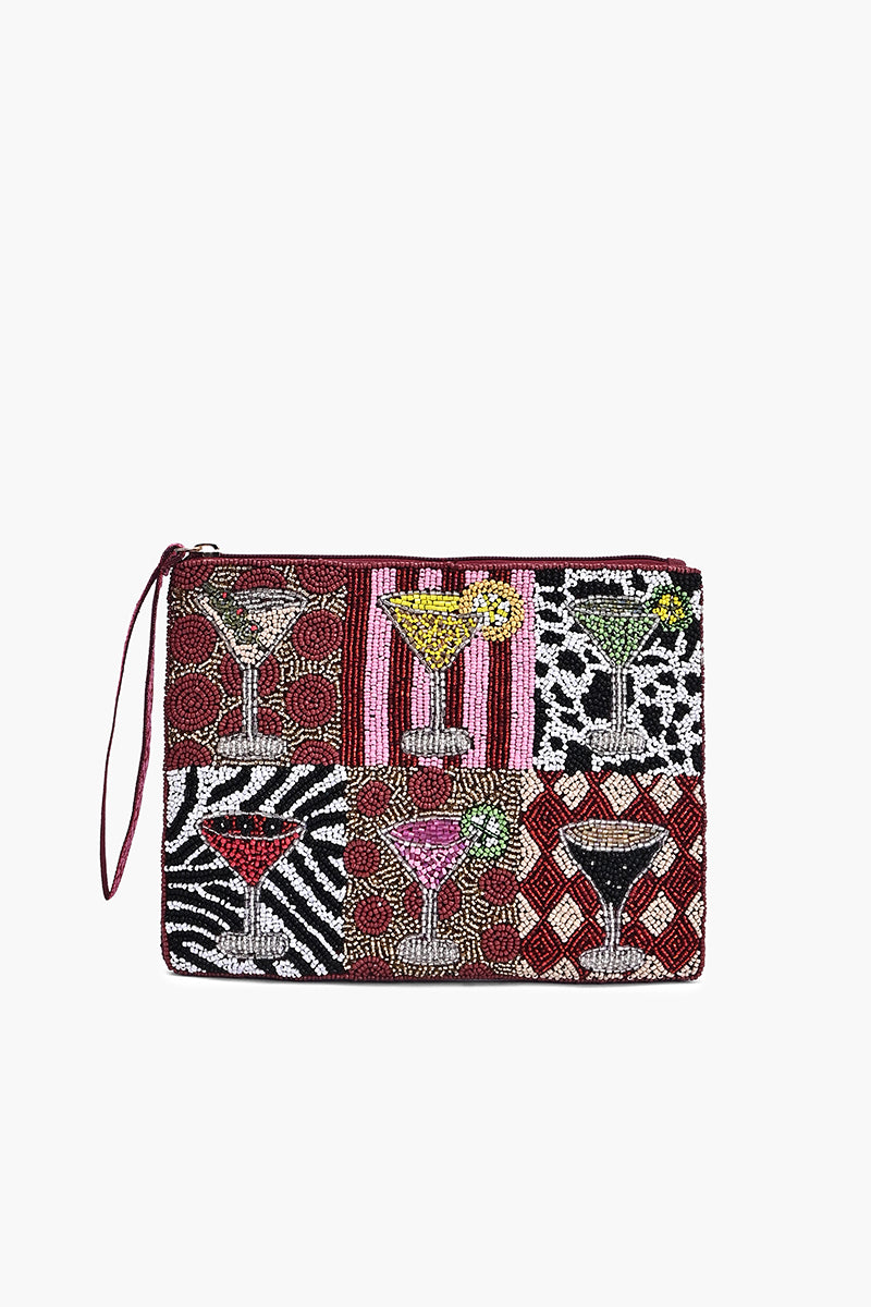 The Cocktail Hour Wristlet Clutch | View 1