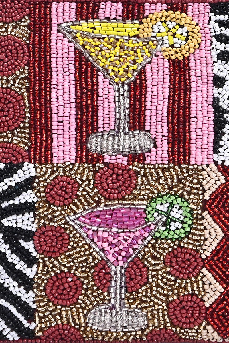 The Cocktail Hour Wristlet Clutch