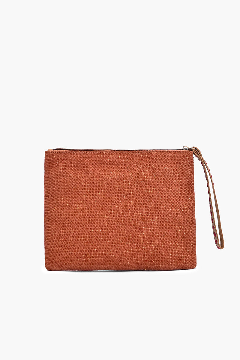 Champagne Blossom Wristlet Clutch | View 4