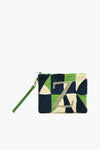 Beaded and Tufted Monogram Pouch-C Initial