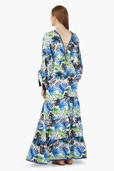 Eva Forest Printed Maxi Dress