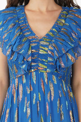 Victoria Ruffle Maxi Dress