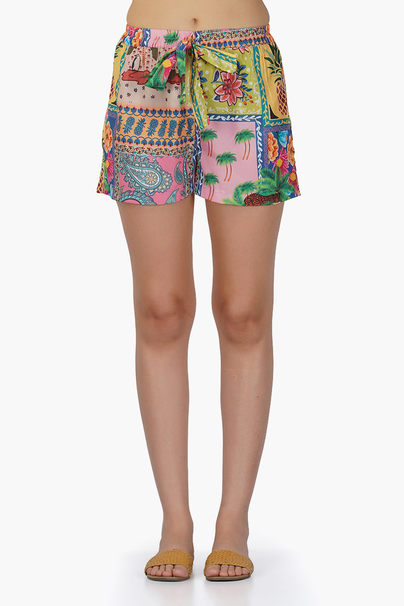 Macaw Pineapple Shorts