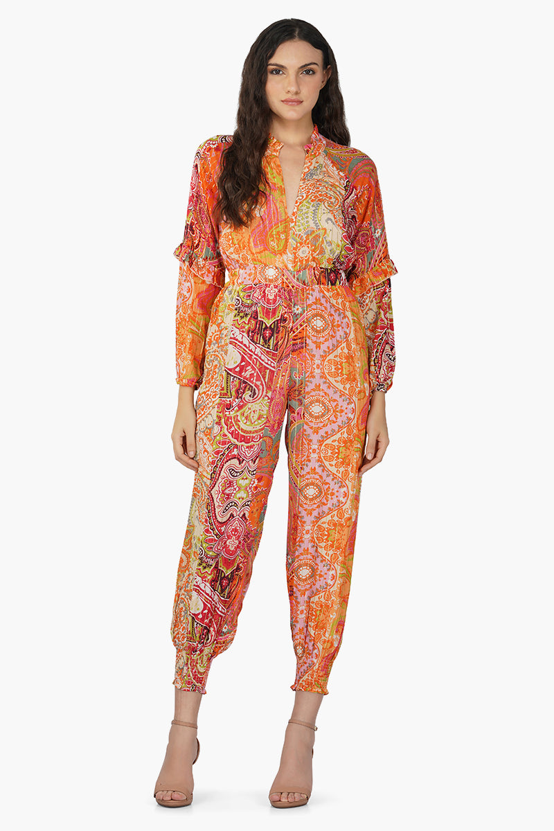 Azlyn Paisley Jumpsuit