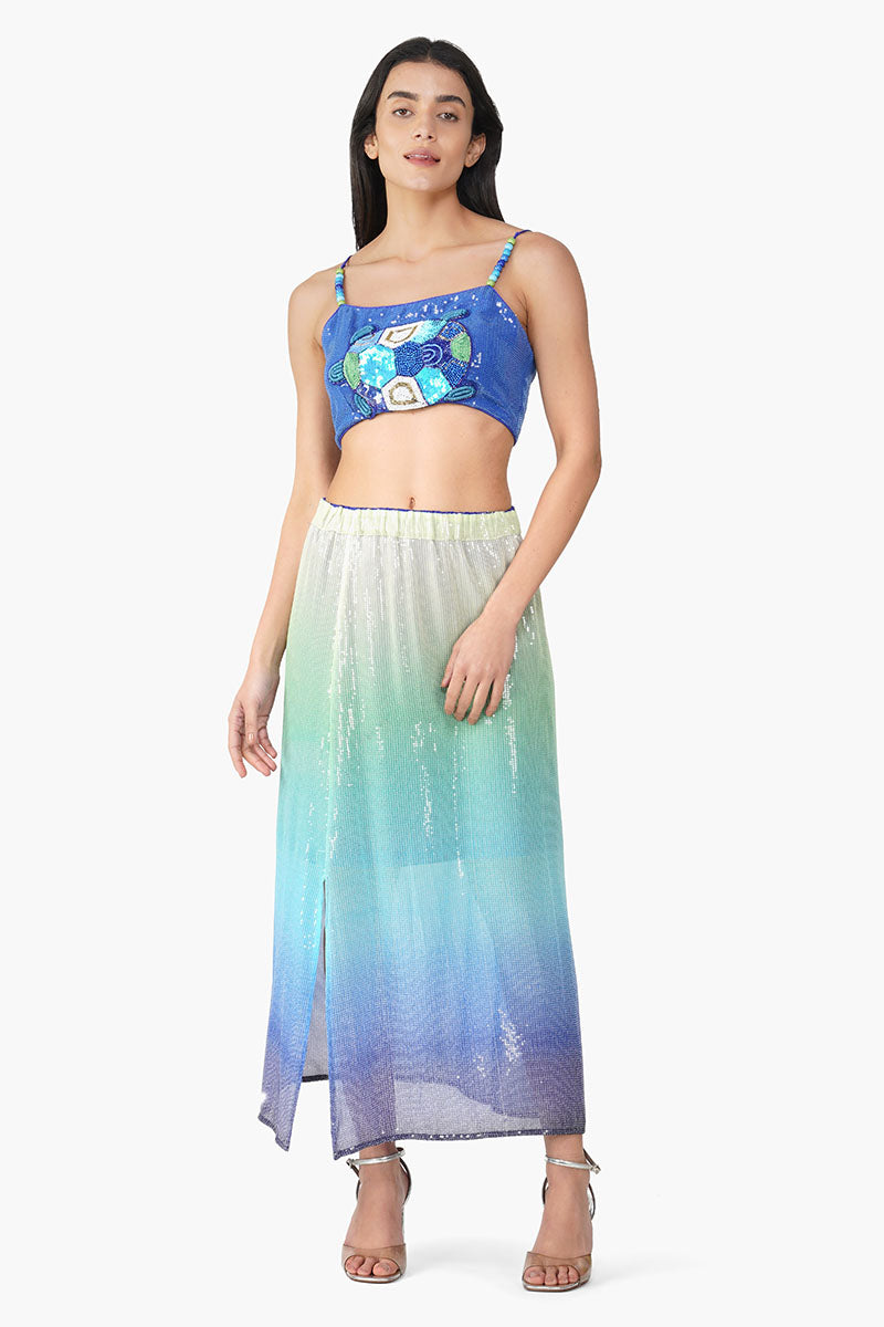 Ninja Turtle Embellished Top