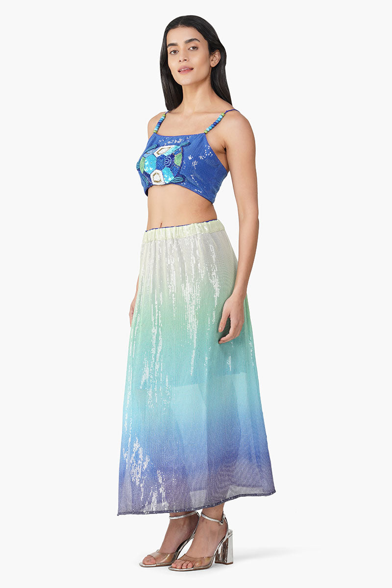 Ninja Turtle Embellished Top