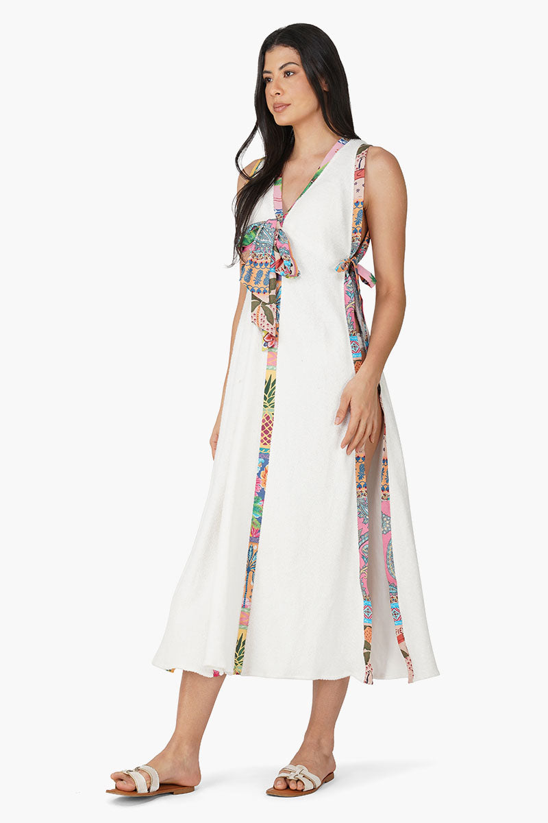 Arina Terry Mix Match Cover Up Dress | View 3