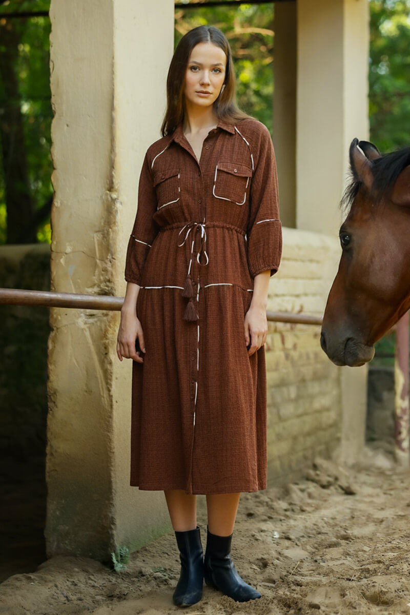 Cocoa Classic Shirt Dress