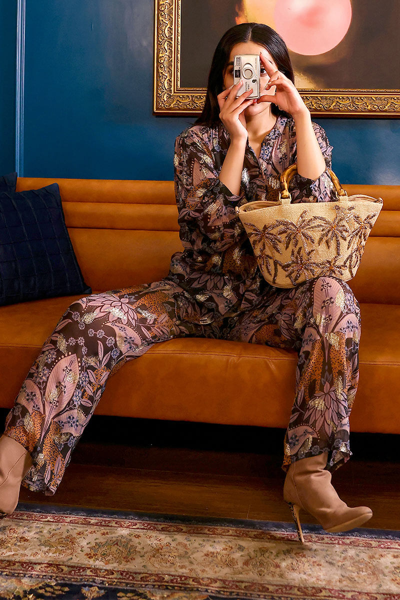 Urban Luxe Jungle Printed Shirt