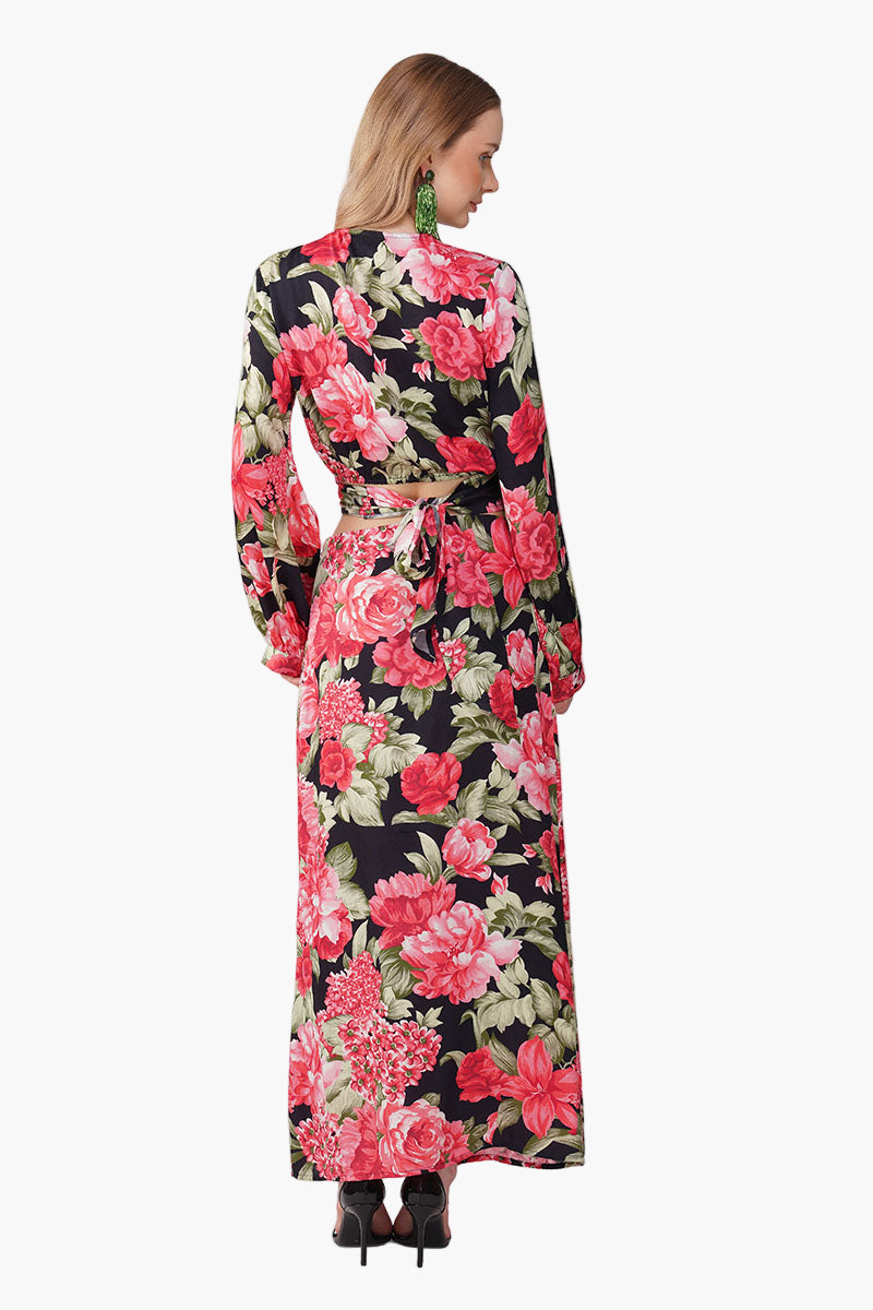 Red Garden Romance Skirt