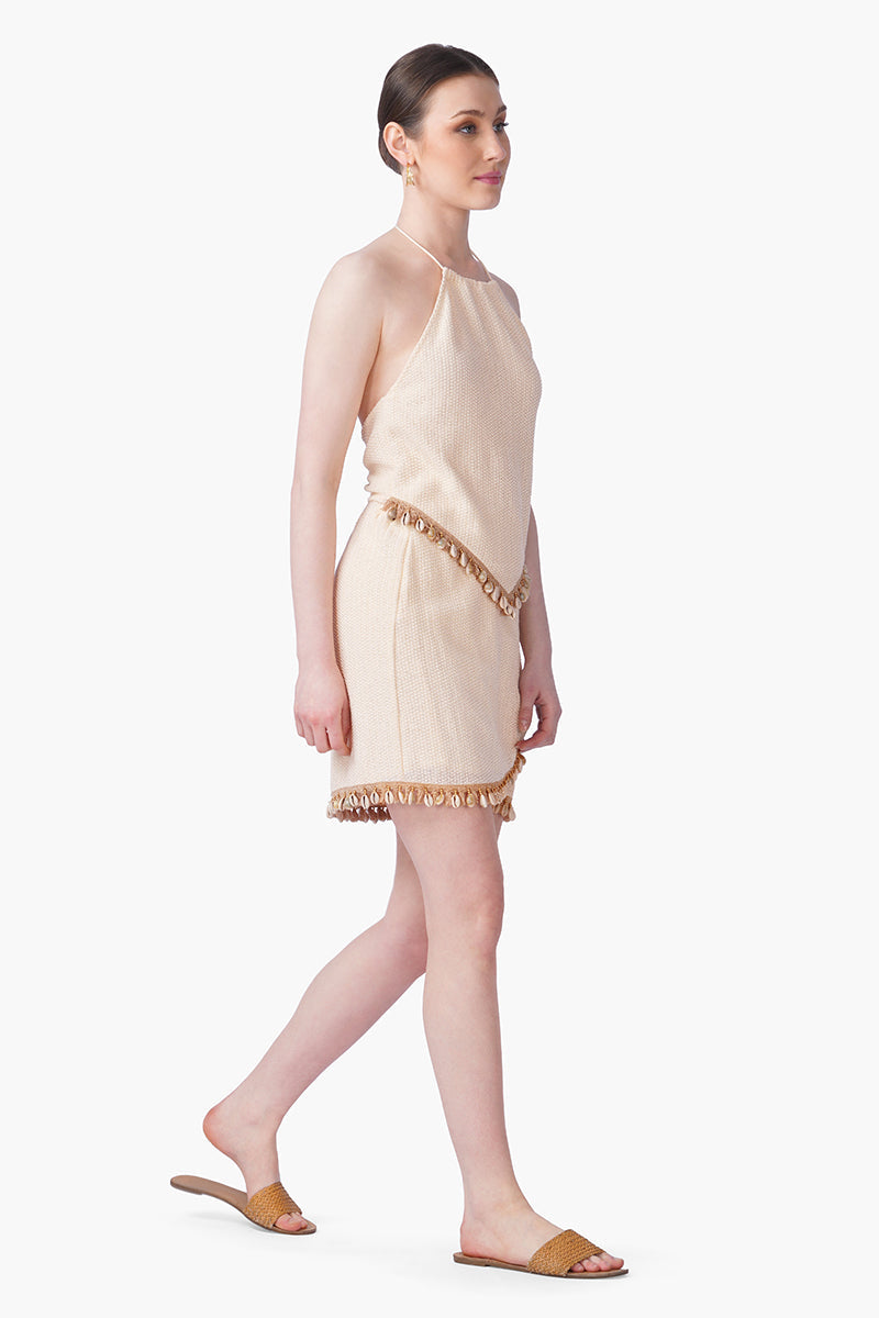 Coastal Shell Charm Hanky Top | View 3