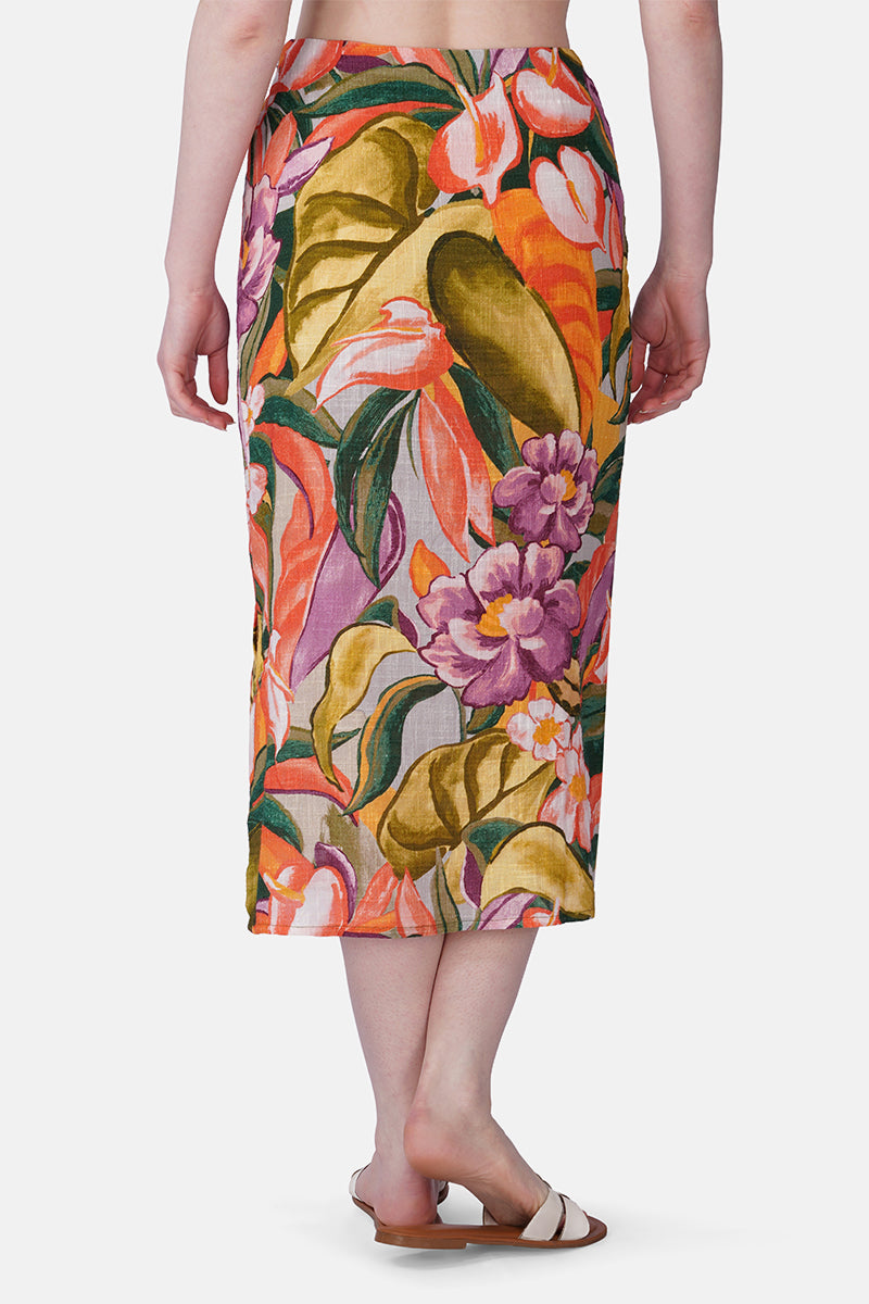 Multi Heaven Farm Printed Skirt