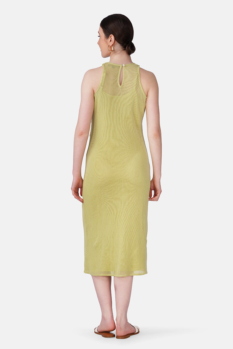 Neon Tucan Curve Toucan Bodycon Dress L Neon Tucan Curve Toucan Bodycon Dress L