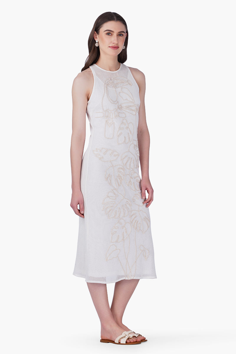 Elegance Twined Dori Toucan Bodycon Dress