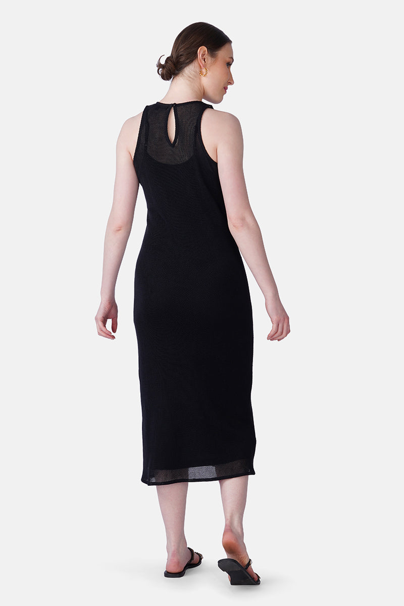 Black  Twined Dori Toucan Bodycon Dress | View 5