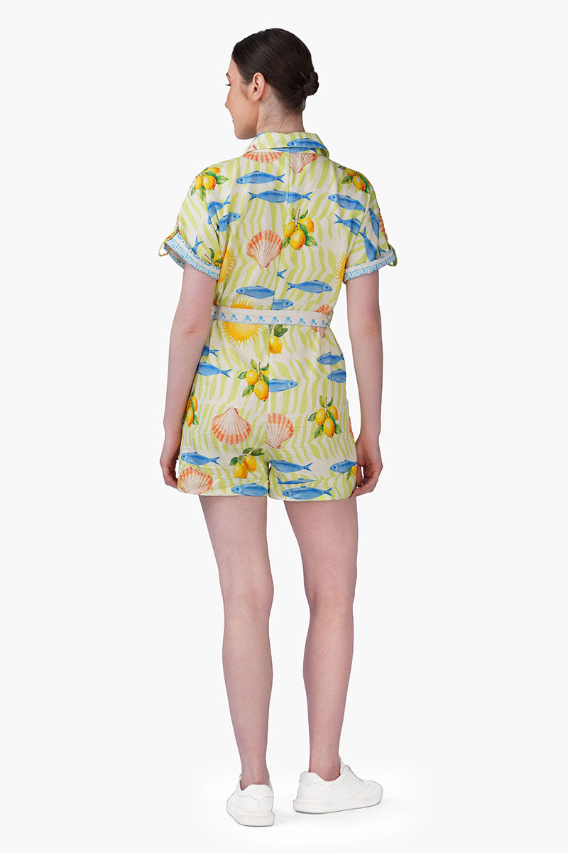 Fish Shell Sunshine Playsuit | View 5