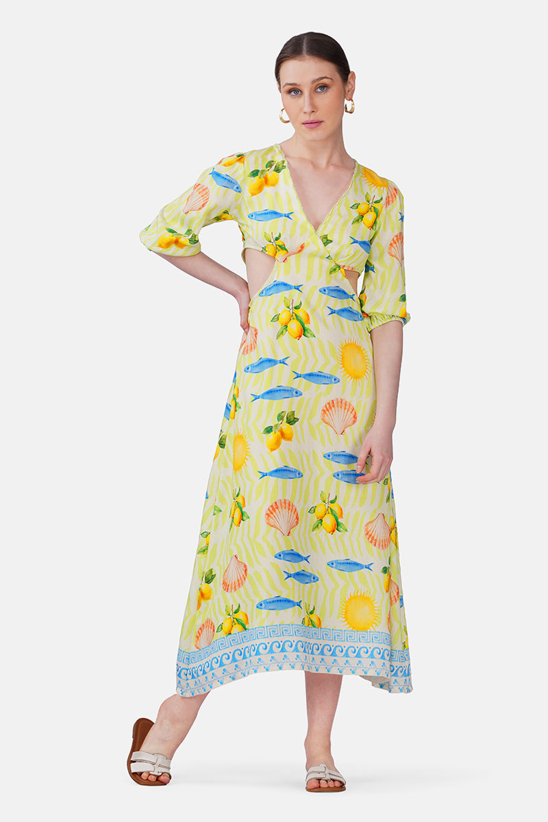 Fish Shell Sunshine Dress