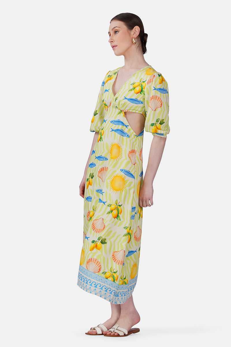 Fish Shell Sunshine Dress | View 4