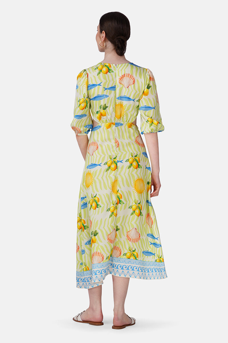 Fish Shell Sunshine Dress | View 5