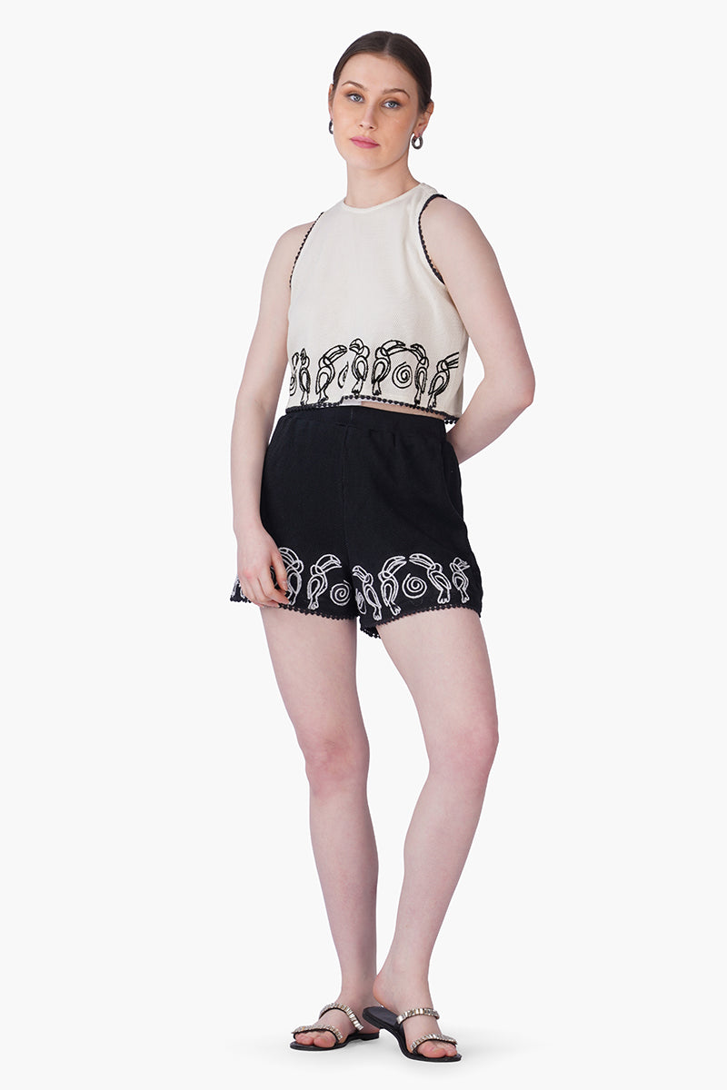 Exotic Toucan Black Short