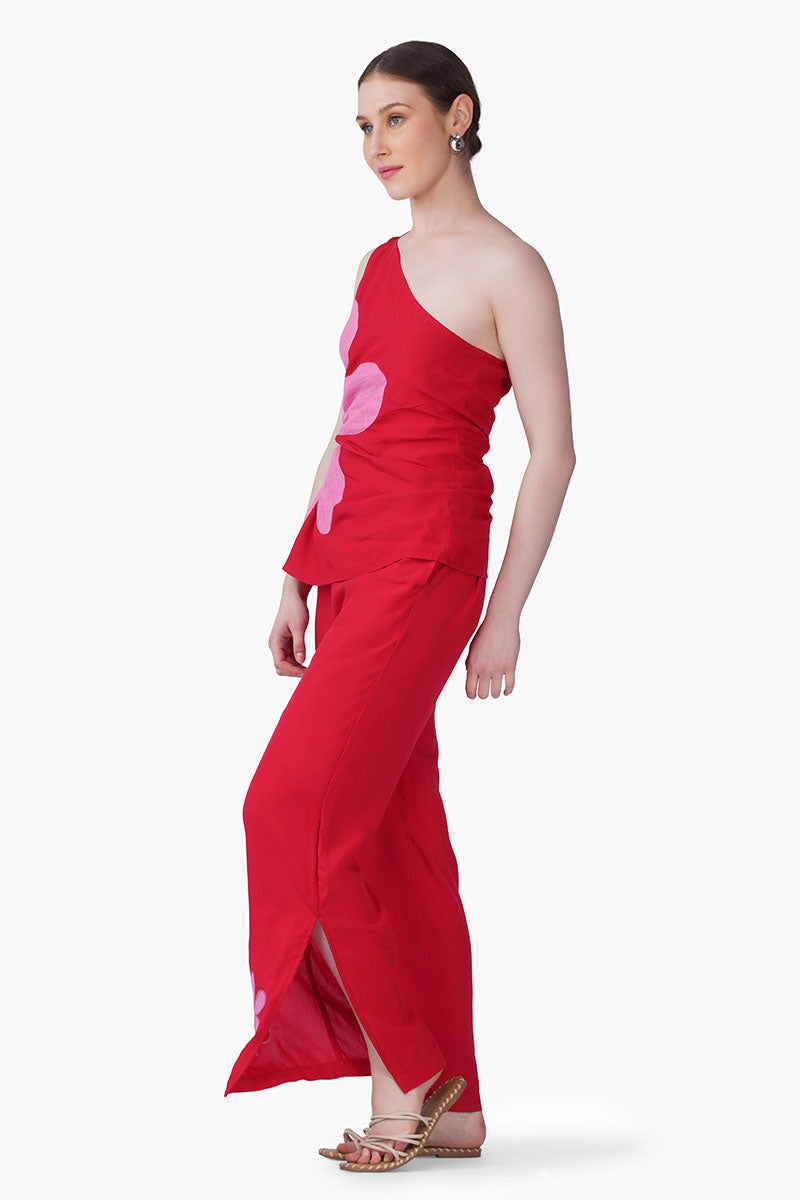 Rose Petal Scarlet Top | view 2