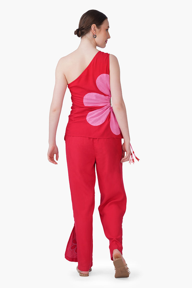 Rose Petal Scarlet Top | View 4